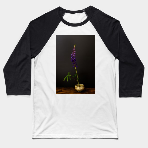 Lupine Still Life Baseball T-Shirt by blossomcophoto